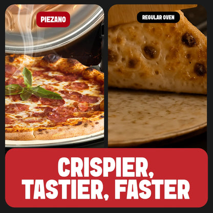 ⏰️Last Day Flash Sale🔥800° Countertop Brick Pizza Oven