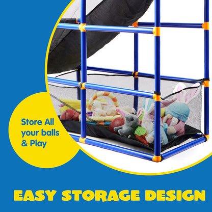 2026 Toys for Kids Arcade Basketball Game Set with 4 Inflatable Balls & Hoop